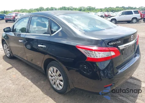 2015 Nissan Sentra S from USA, damaged, VIN 3N1AB7AP5FY224983